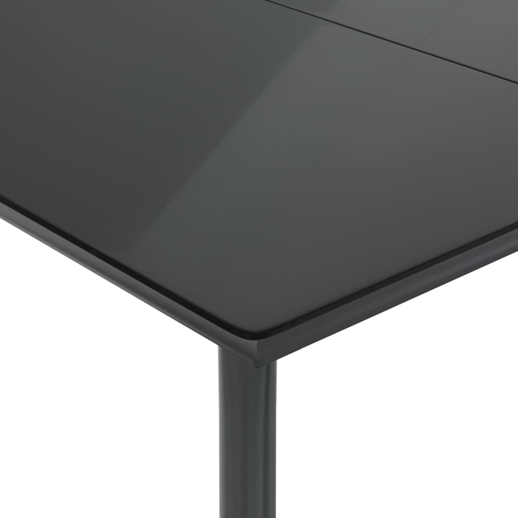 9-tlg. Garten-Essgruppe mit Kissen Beige Poly Rattan